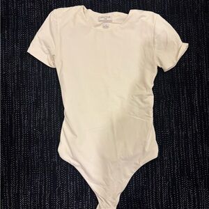 Aritzia Cream Bodysuit One Piece